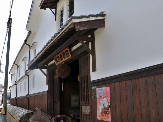 控えめな入り口です。_藤井酒造酒蔵交流館