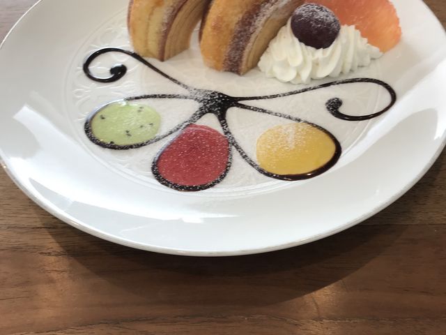 バームクーヘンのおススメセット_GARBA Cafe
