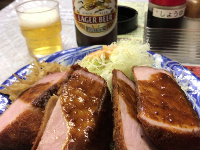 ハムカツ_レストランばーく