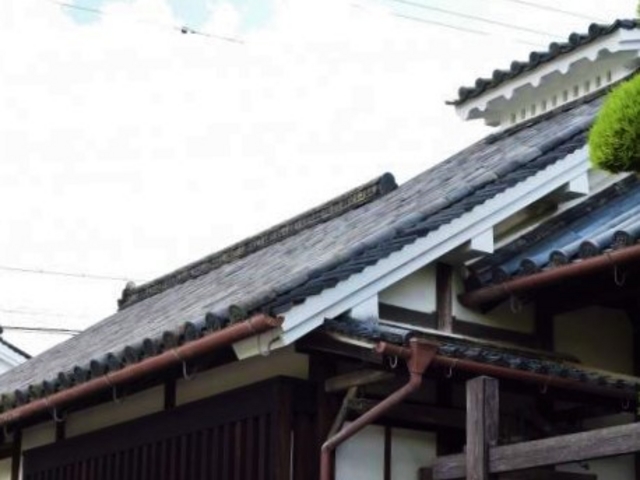 中村家住宅の屋根_中村家住宅(奈良県御所市)
