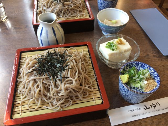 蕎麦セット_山ゆり