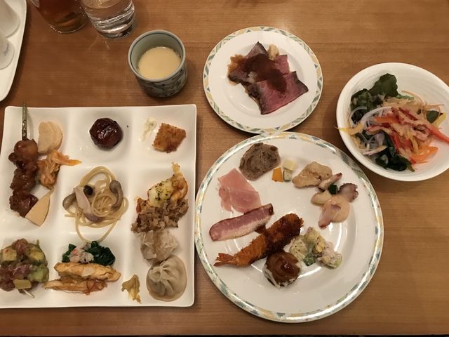 夕食_プレジデントリゾートホテル軽井沢