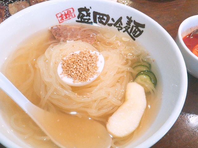 冷麺_やまなか家大船渡店
