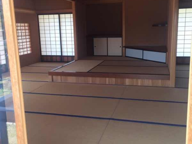 内部です。_燕の御茶屋(浜離宮恩賜庭園)