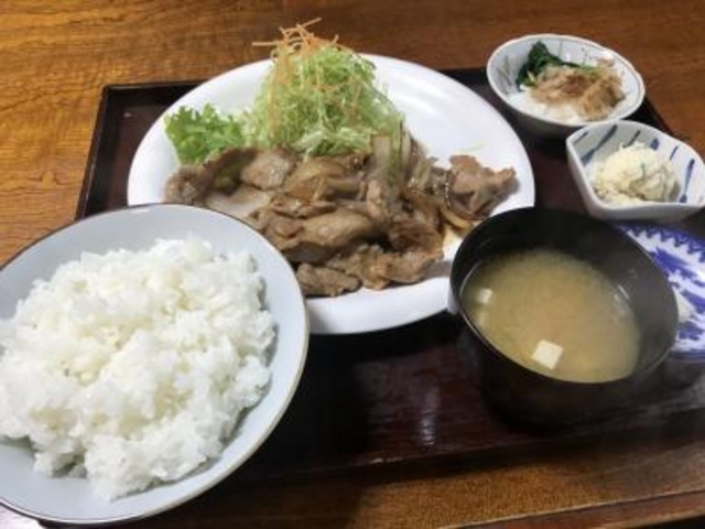しょうが焼き定食_さらや