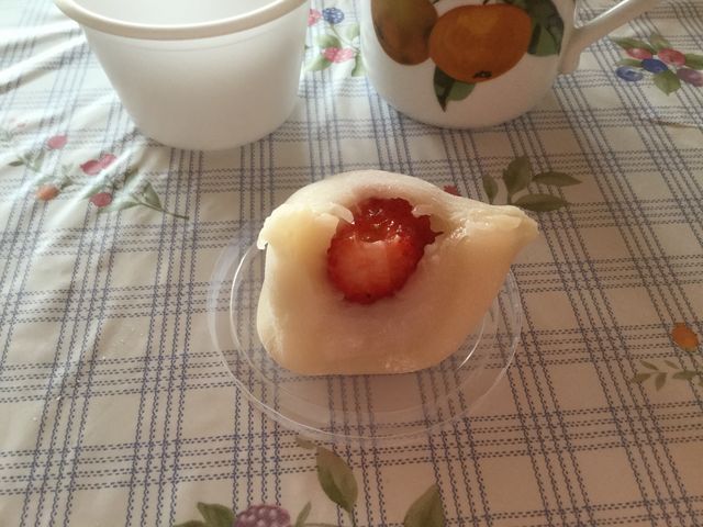 中のいちごは大きい!_いちごプラザ 大福や