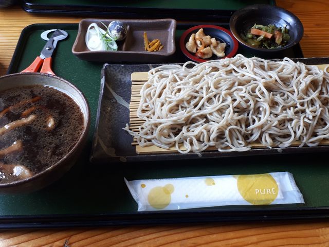 鴨ざる大盛り_芭蕉庵