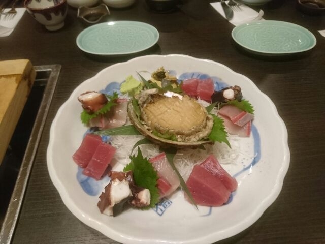 アワビ料理_伊勢海老 海鮮蒸し料理 華月