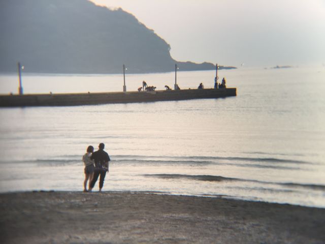 絵になりますな_原岡海水浴場