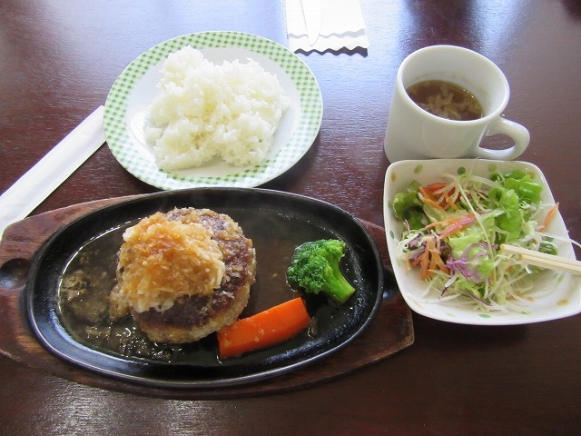 おろしハンバーグ_れすとらん あかい自転車