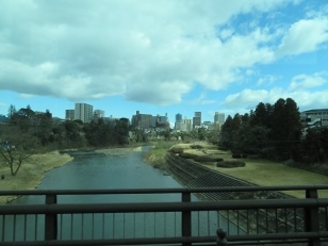 広瀬川遊歩道_広瀬川遊歩道