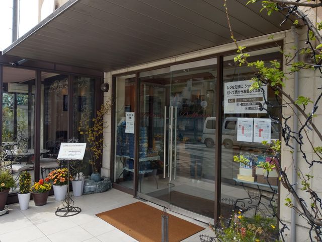 入り口です_Delicius パスティチュリア・デリチュース 箕面本店