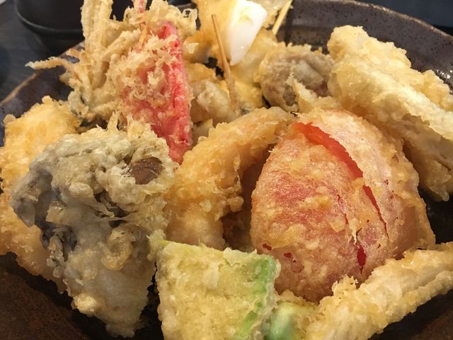 天ぷら中盛り_天ぷら 大吉