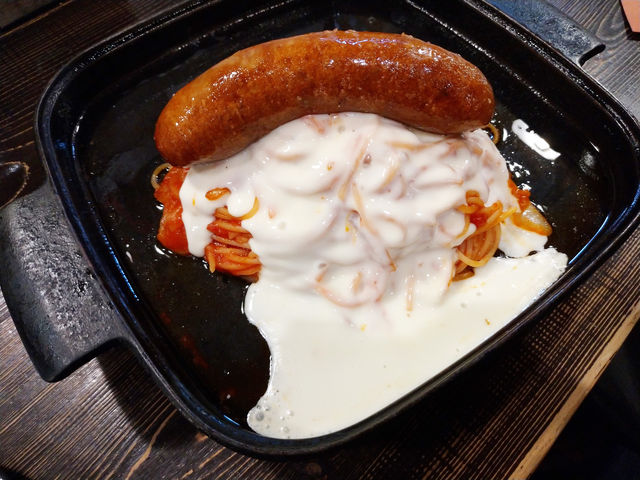 どでかいナポリタン_飯場狼サブ6店