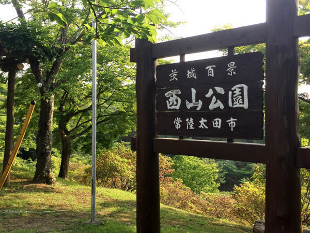 自然がいっぱい_西山公園(茨城県常陸太田市)