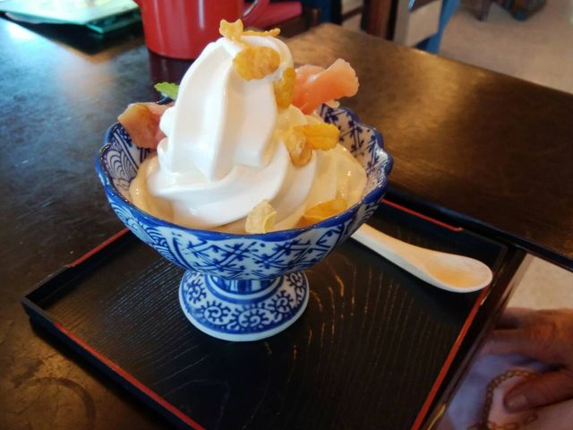 蕎麦ソフト_戸隠そば山口屋