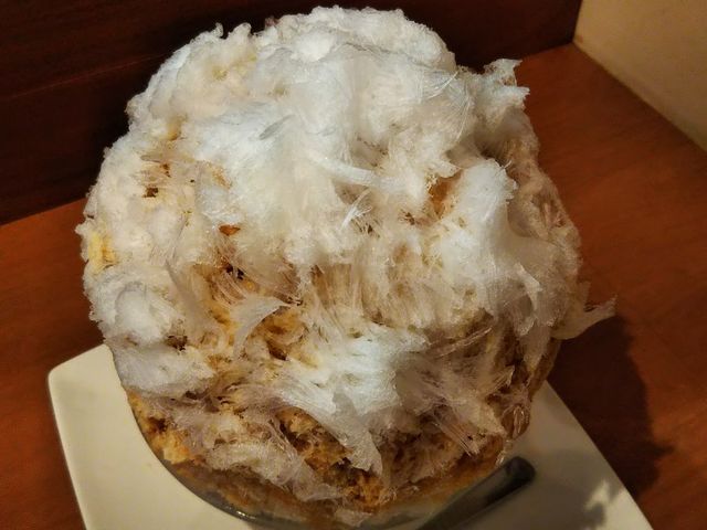 ミルクティーかき氷☆_ティーハウス マユール