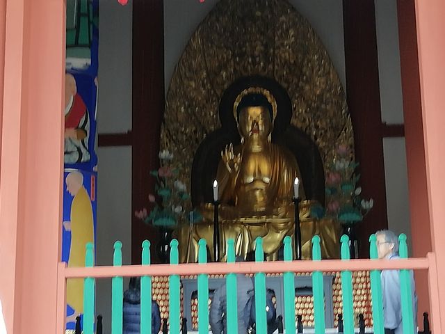 御本尊の釈迦如来坐像です_興福寺中金堂
