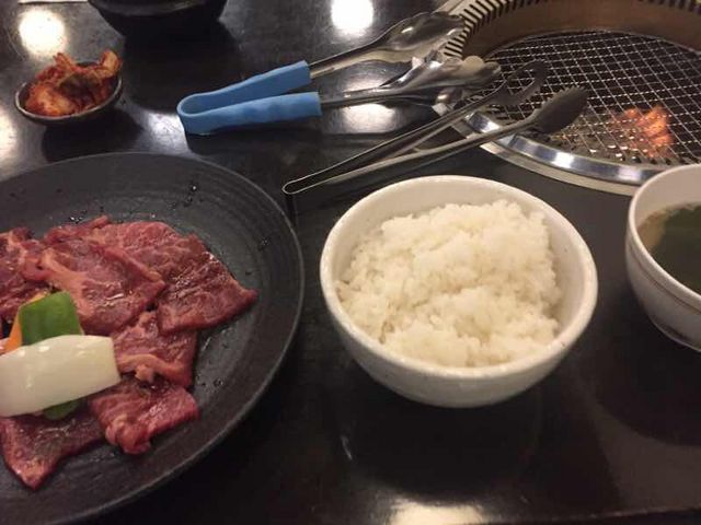 カルビランチです。_焼肉 李宮