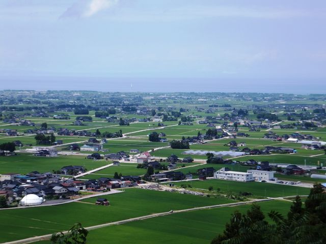 黒部川扇状地の散居村