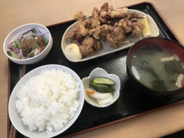 から揚げ定食_希・お食事喫茶