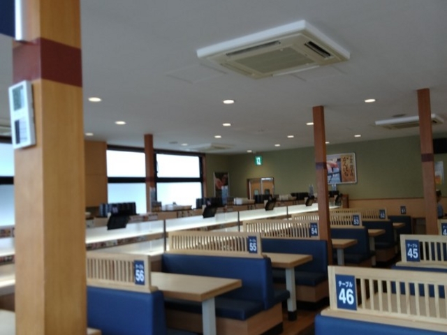 お寿司はまわってない!_はま寿司松山中央店