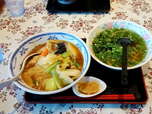 ランチBセット・中華飯+ミニラーメン_瑞福祥 伊賀町本店