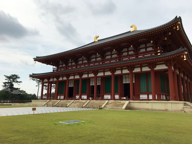 色あざやかな再建伽藍_興福寺中金堂