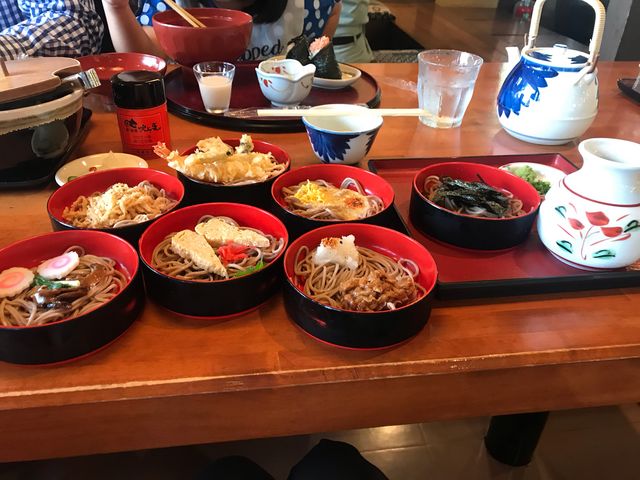 割子七段そば_そば茶屋吹上庵知覧武家屋敷店
