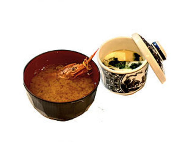 吸い物+茶わん蒸し_田舎鮨本陣