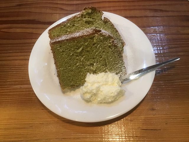 久しぶりに、シフォンケーキを頂きました_デイズコーヒー