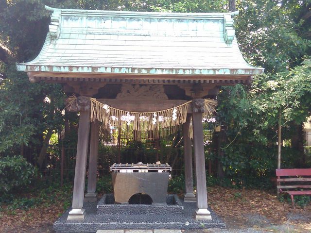 手水舎_美濃輪稲荷神社