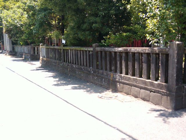 玉垣_美濃輪稲荷神社