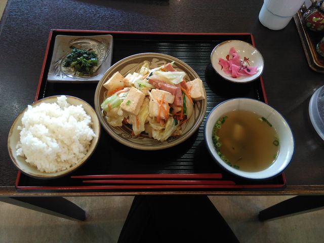 注文した料理_レストラン首里杜