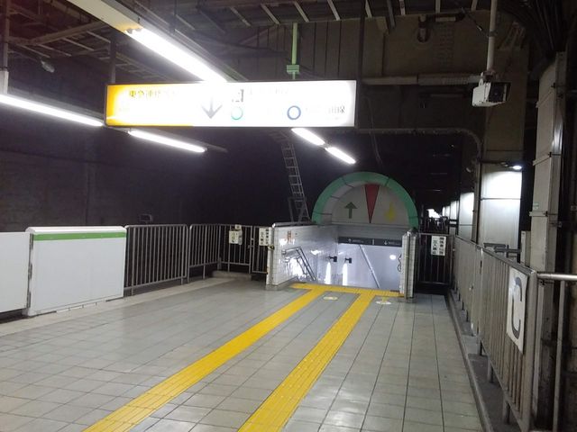 ホーム_JR目黒駅