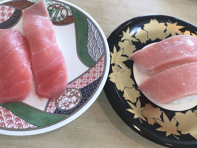 中トロと大トロです。_宇兵衛寿司黒磯店