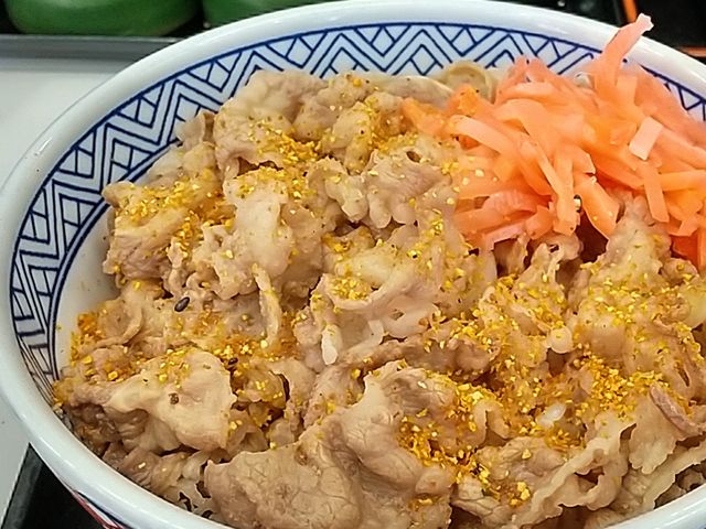 The 牛丼並盛_吉野家 宇都宮南店