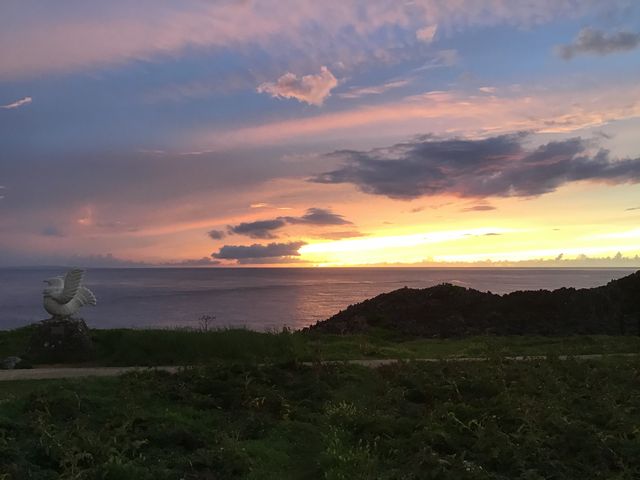朝焼けの国頭_辺戸岬