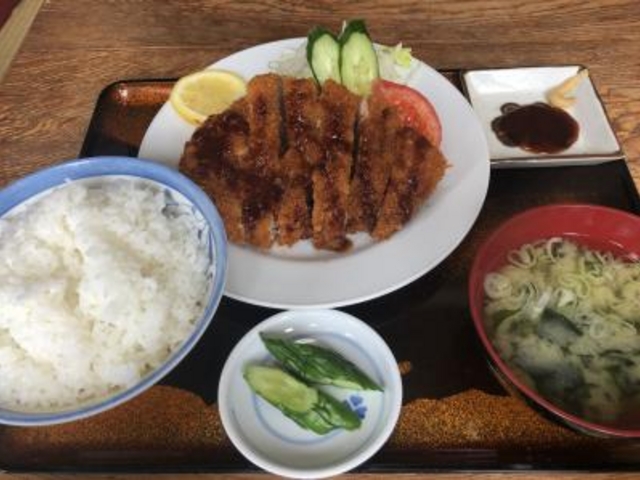 とんかつ定食_中川食堂