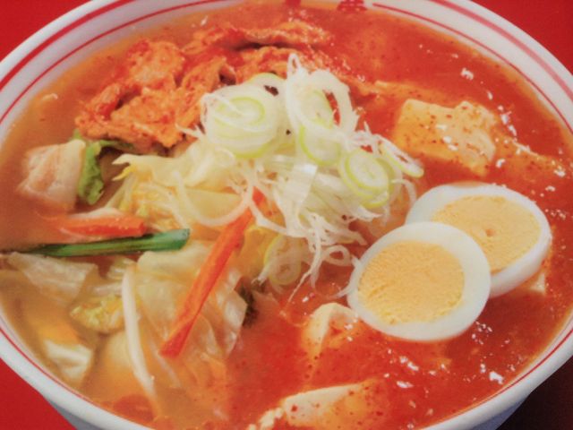 6辛
五目蒙古タンメン
赤い!辛い!_蒙古タンメン中本 西池袋店