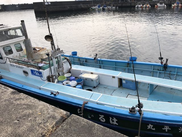 乗った釣り船です_有限会社はるひら丸