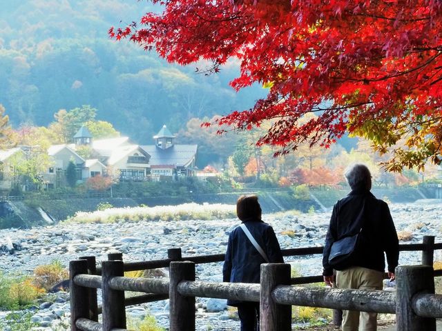 紅葉のこまくさの湯_こまくさの湯(長野県駒ヶ根市)