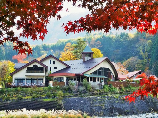 紅葉のこまくさの湯_こまくさの湯(長野県駒ヶ根市)