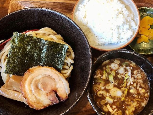 魚粉たっぷり、でらうま、つけ麺_笹はら