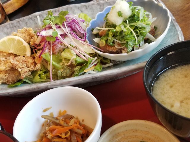 唐揚げ定食_レストラン高知