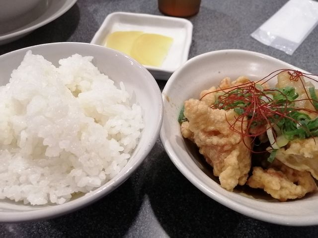 ライスと唐揚げ_ふくちあん