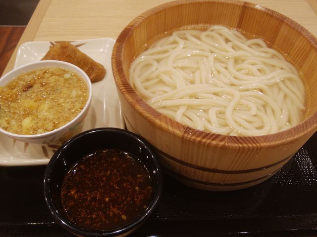 やっぱり大変美味しい「釜揚げうどん」でした。_丸亀製麺西葛西メトロセンター