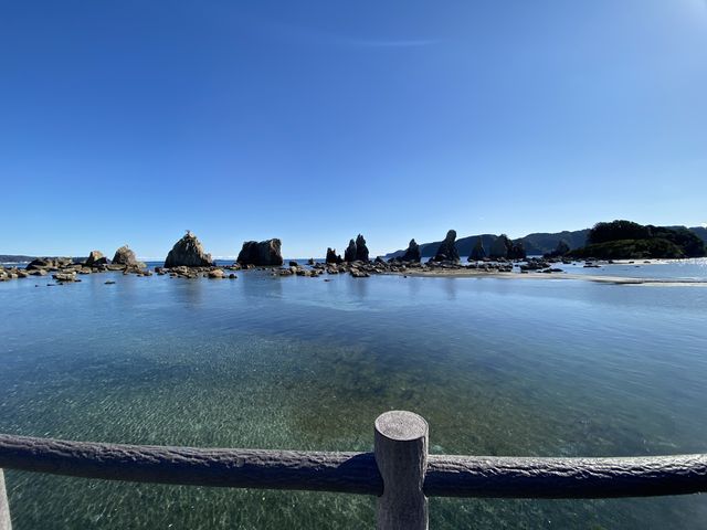 和歌山県って沢山世界遺産がありますが、橋杭岩もとてもいいわぁ_うどん・そばはし杭