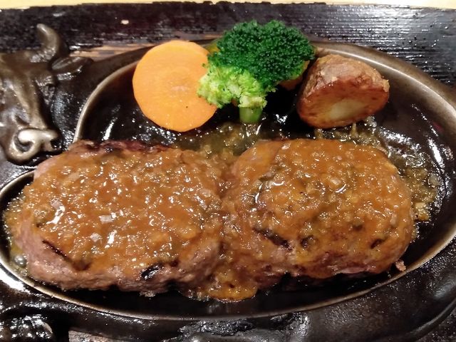 げんこつハンバーグ(250g)_炭焼きレストランさわやか 新静岡セノバ店