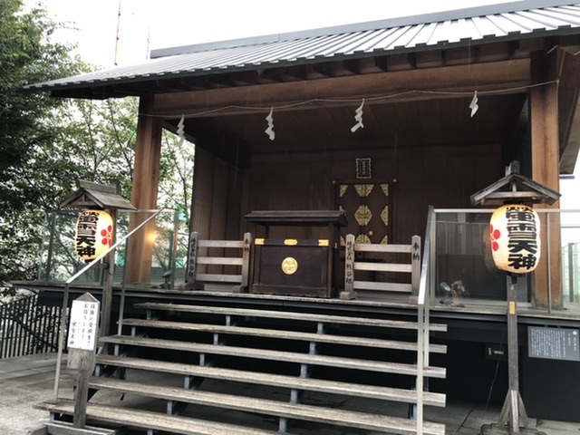 神楽坂 赤城神社 蛍雪天神 菅原道真_赤城神社